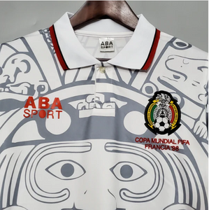 Retro Mexico Away World Cup 1998 Soccer Football Jersey Men Adult