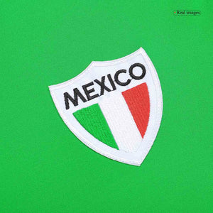 Retro Mexico Home 1970 Soccer Football Jersey Men Adult