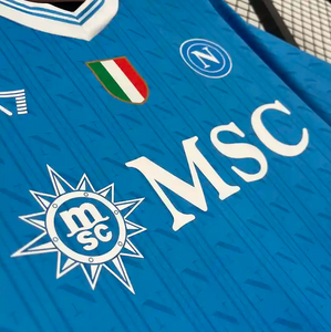 New Season Napoli Naples Home Soccer Jersey 2025/2026 Men Adult Fan Version