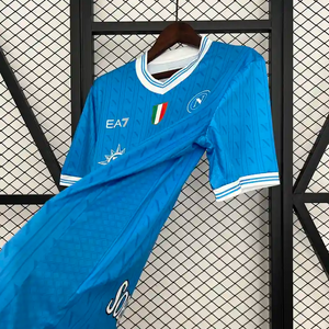 New Season Napoli Naples Home Soccer Jersey 2025/2026 Men Adult Fan Version