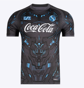 New Napoli  Ebony Training Soccer Jersey 2025/2026 Men Adult
