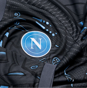 New Napoli  Ebony Training Soccer Jersey 2025/2026 Men Adult
