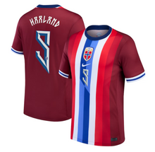 Load image into Gallery viewer, New Norway Norge Home Soccer Jersey EURO 2024 Men Adult HAALAND #9
