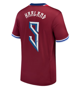 New Norway Norge Home Soccer Jersey EURO 2024 Men Adult HAALAND #9
