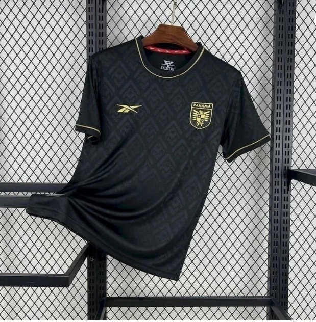 New Panama Third Black Soccer Jersey 2025/2026 Men Adult