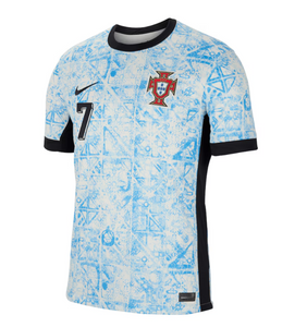 Portugal Away Soccer Jersey EURO 2024 Men Adult RONALDO #7