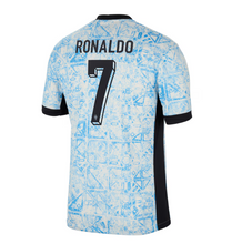 Load image into Gallery viewer, Portugal Away Soccer Jersey EURO 2024 Men Adult RONALDO #7
