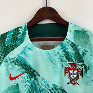 New Portugal Away Green Soccer Jersey EURO 2024 Men Adult