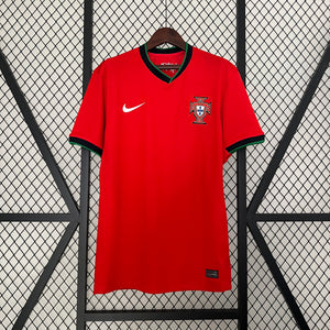 New Portugal Home Soccer Jersey EURO 2024 Men Adult