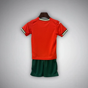 New Portugal Home Kids Soccer Jersey 2025/2026 Men Adult RONALDO#7