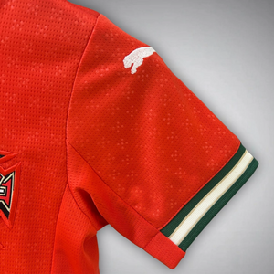 New Portugal Home Kids Soccer Jersey 2025/2026 Men Adult RONALDO#7