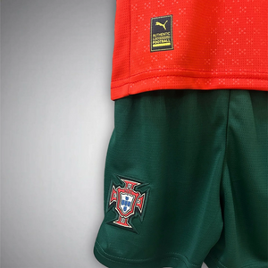 New Portugal Home Kids Soccer Jersey 2025/2026 Men Adult RONALDO#7