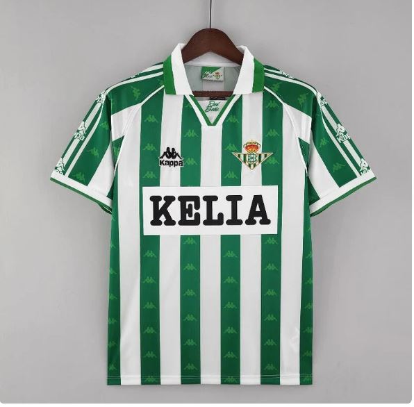 Retro Real Betis Home Soccer Football Jersey 1995/1997 Men Adult