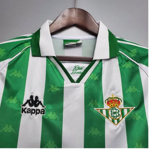 Retro Real Betis Home Soccer Football Jersey 1995/1997 Men Adult