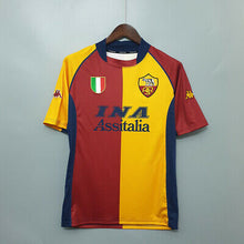 Load image into Gallery viewer, Retro AS Roma Home Soccer Jersey 2001/2002 Men Adult TOTTI #10
