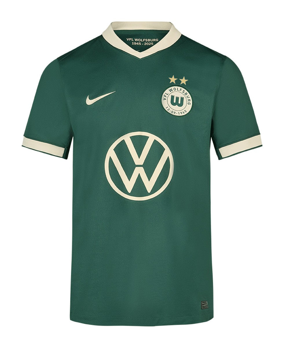 New Wolfsburg Special Edition 80th Anniversary Soccer Jersey 2025/2026 Men Adult