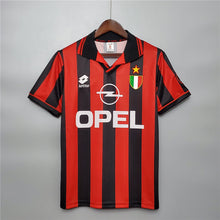 Load image into Gallery viewer, Retro AC Milan Home Soccer Football Jersey 1996/1997 Men Adult BAGGIO #18
