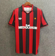 Load image into Gallery viewer, Retro AC Milan Home Soccer Jersey 1991/1992 Men Adult VAN BASTEN #9
