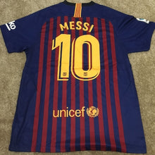 Load image into Gallery viewer, Retro Barcelona Home Soccer Jersey 2018/2019 Men Adult MESSI #10
