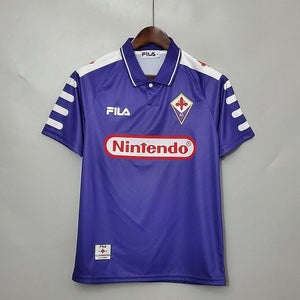 Retro Fiorentina Home Soccer Football Jersey 1998/1999 Men Adult RUI COSTA #10