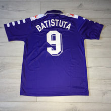 Load image into Gallery viewer, Retro Fiorentina Home Soccer Football Jersey 1998/1999 Men Adult BATISTUTA #9
