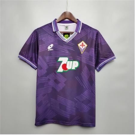 finekeys Retro Fiorentina Away Soccer Football Jersey 1992/1993 Men Adult Batistuta #9 M / Batistuta #9