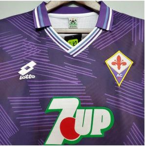 Retro Fiorentina Home Soccer Football Jersey 1992/1993 Men Adult