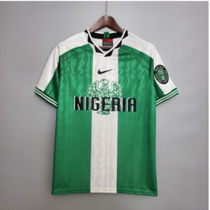 Retro Nigeria Home Soccer Jersey 1996 Men Adult