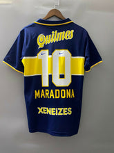 Load image into Gallery viewer, Retro Boca Juniors Home Soccer Jersey 1997/1998 Men Adult MARADONA #10
