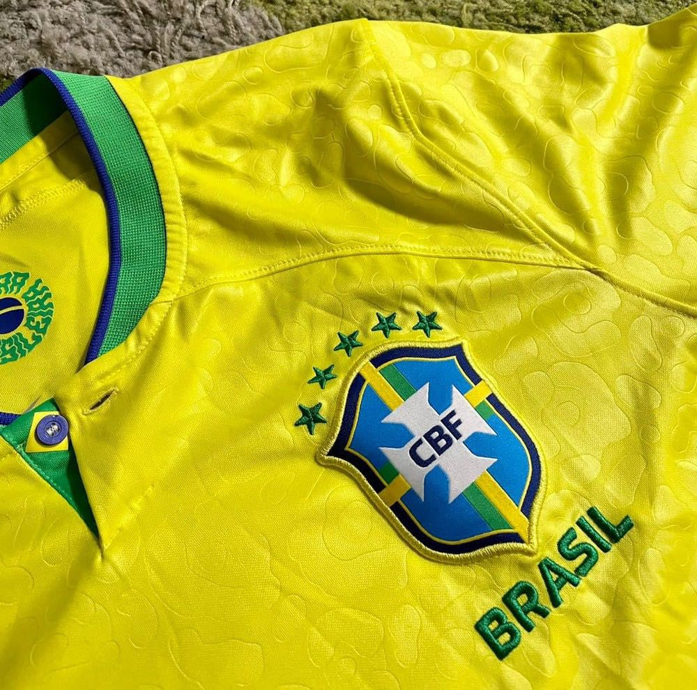 New Brazil Home Soccer Jersey 2022/2023 Men Adult Fan Version NEYMAR J –  finekeys