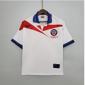 Retro Chile Away Soccer Jersey World Cup 1998 Men Adult
