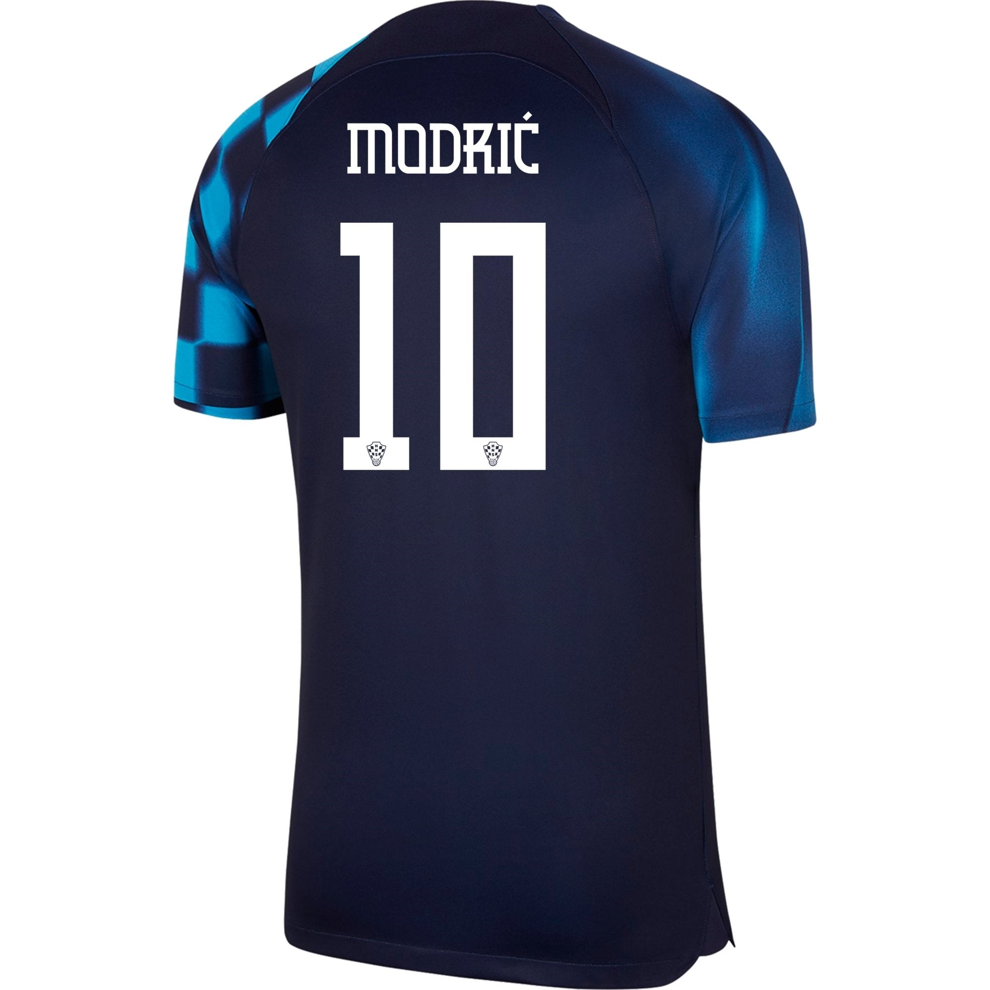 finekeys New Croatia Home Soccer Jersey World Cup 2022 Men Adult Modric #10 XL / Modric #10