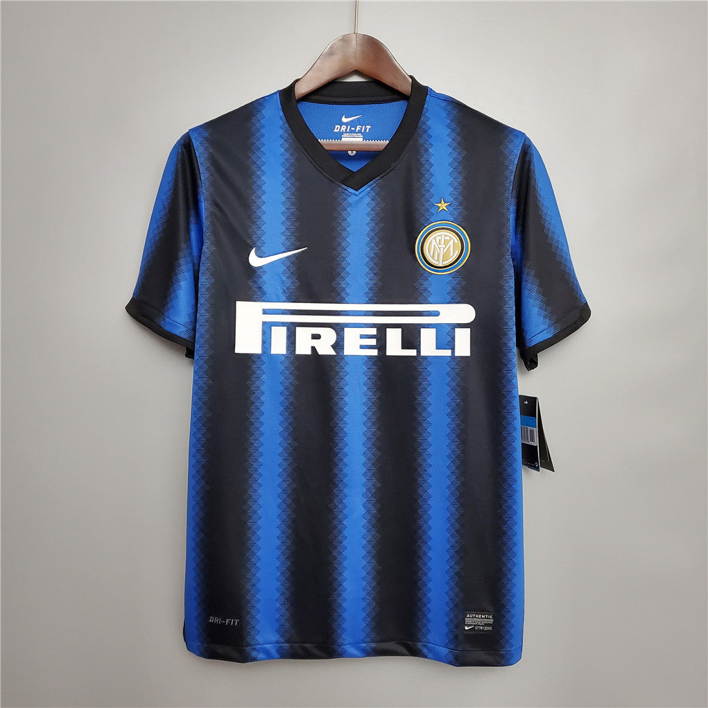 Retro Inter Milan Home Soccer Jersey 2010/2011 Men Adult