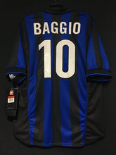 Load image into Gallery viewer, Retro Inter Milan Home Soccer Jersey 1998/1999 Men Adult BAGGIO #10
