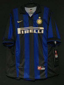 Retro Inter Milan Home Soccer Jersey 1998/1999 Men Adult BAGGIO #10