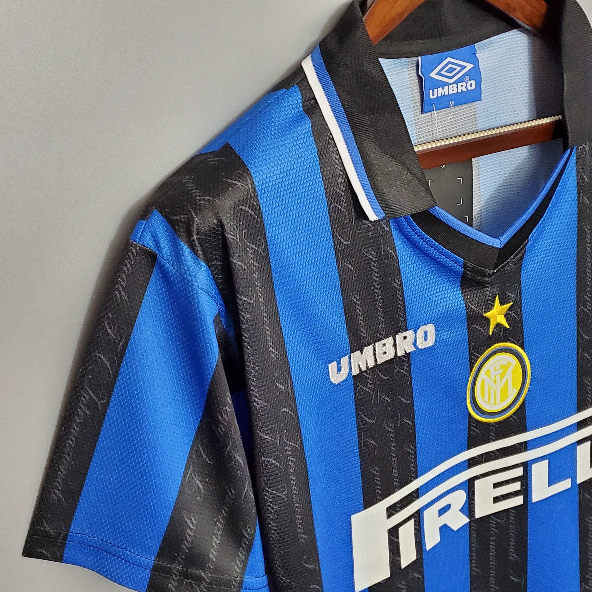 Inter 1996-97 Retro Football Jersey | Vintage Football Club ®