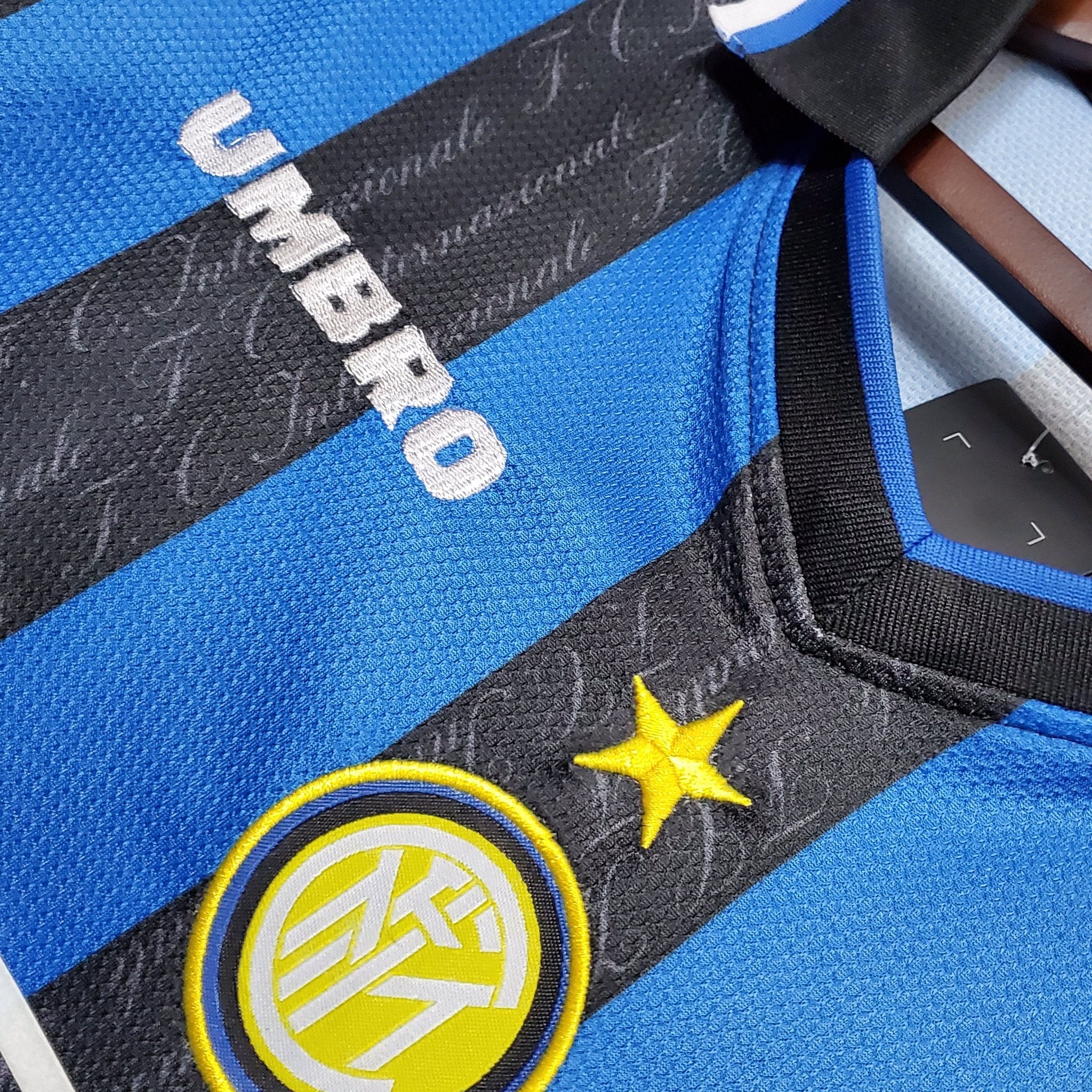 Inter 1996-97 Retro Football Jersey | Vintage Football Club ®