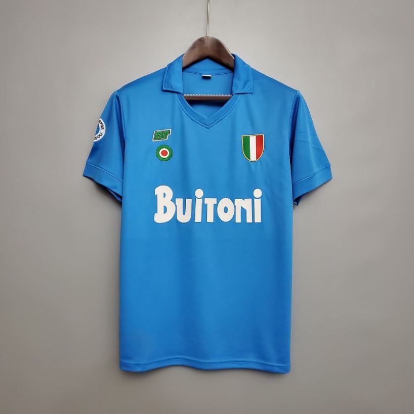 Retro Napoli Home Soccer Jersey 1987/1988 Men Adult MARADONA #10