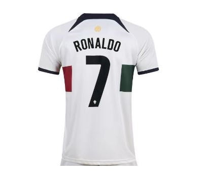 New Portugal Away Soccer Jersey World Cup 2022 Men Adult RONALDO #7