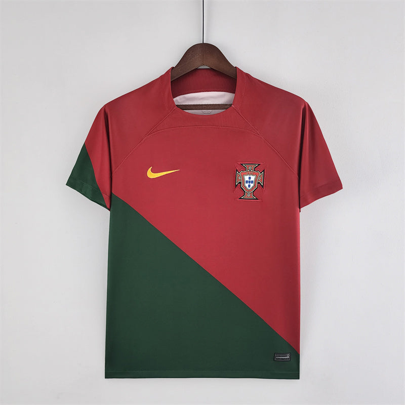 New Portugal Home Soccer Jersey World Cup 2022 Men Adult