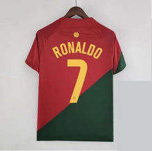Load image into Gallery viewer, New Portugal Home Soccer Jersey World Cup 2022 Men Adult RONALDO #7
