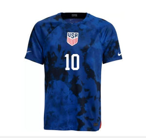 New USA Away Jersey World Cup 2022 Men Adult PULISIC #10