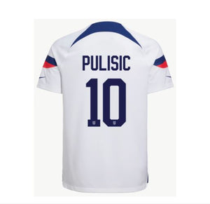 New USA Home Jersey World Cup 2022 Men Adult PULISIC #10